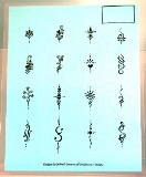 Bindi Bling Design Sheet A