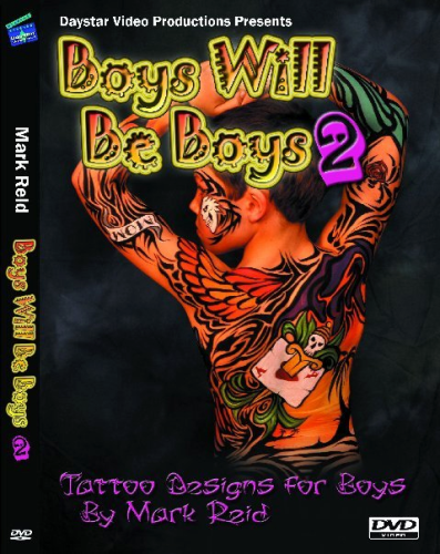 This exciting DVD is all about the ever so popular tattoo desgins that boys 