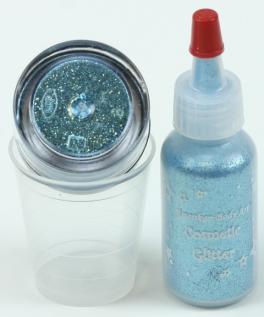 Amerikan Body Art Glitter Skye Blue in Puffer Bottle
