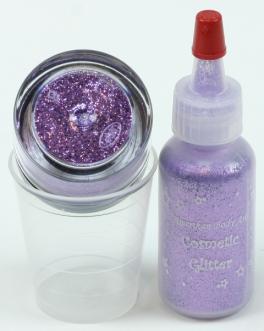 NEW COLOUR! Amerikan Body Art Glitter Lavender in Puffer Bottle