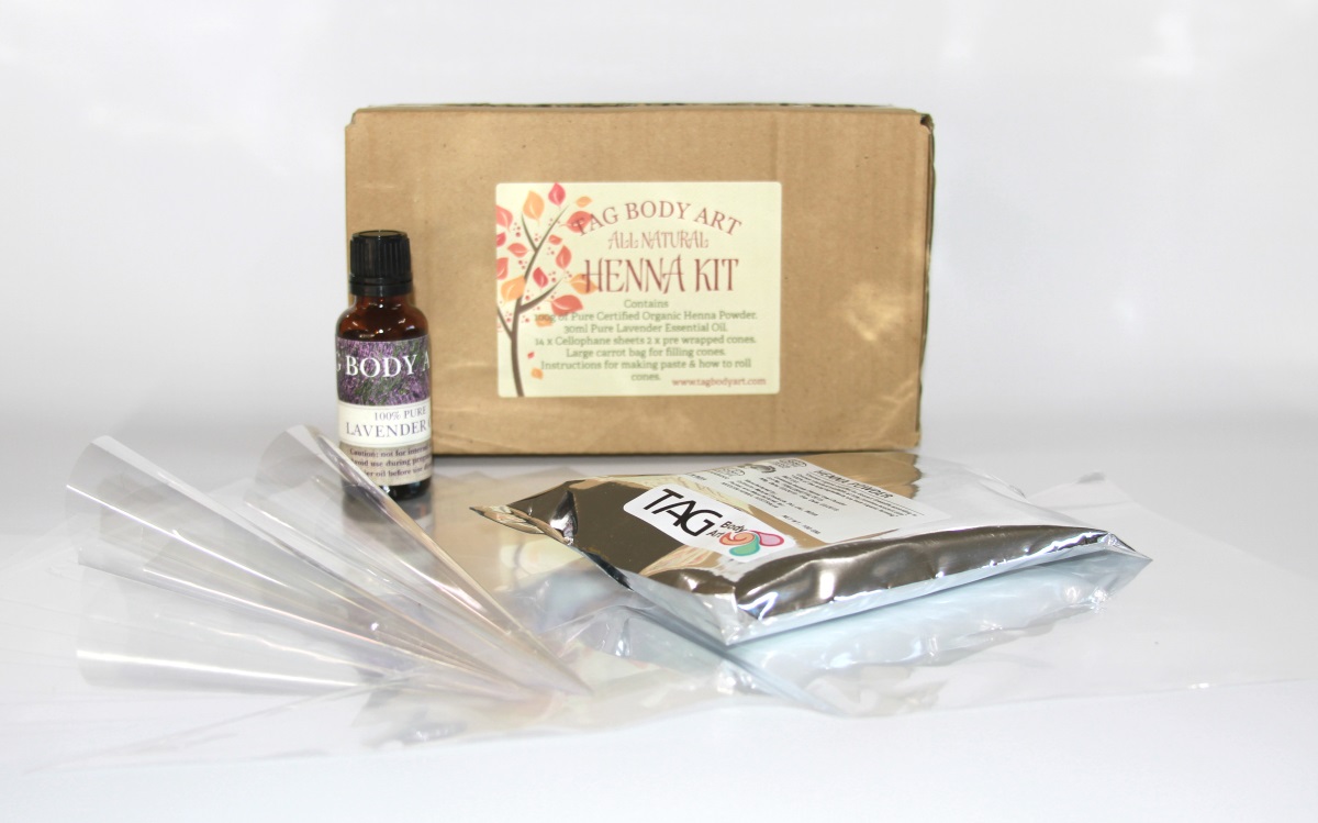 New! TAG Organic Henna Kit